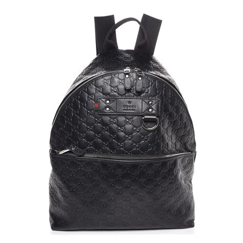 gucci crocodile backpack|Gucci guccissima shoulder bag.